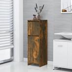 vidaXL Badkamerkast 30x30x95 cm bewerkt hout gerookt, Huis en Inrichting, Badkamer | Badkamermeubels, Verzenden, Nieuw, Minder dan 100 cm