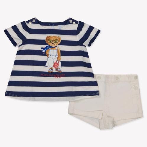 -20% Ralph Lauren  Ralph Lauren Baby meisjes setje in  maat, Kinderen en Baby's, Babykleding | Maat 80, Nieuw, Verzenden