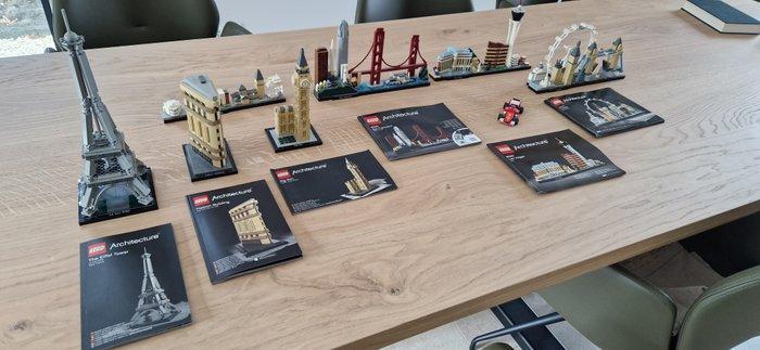 Lego Set - Architecture - The Eiffel Tower, Big Ben,, Kinderen en Baby's, Speelgoed | Duplo en Lego