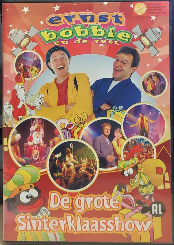 Ernst, Bobbie en de rest - De grote Sinterklaasshow (dvd, Cd's en Dvd's, Dvd's | Actie, Zo goed als nieuw, Ophalen of Verzenden