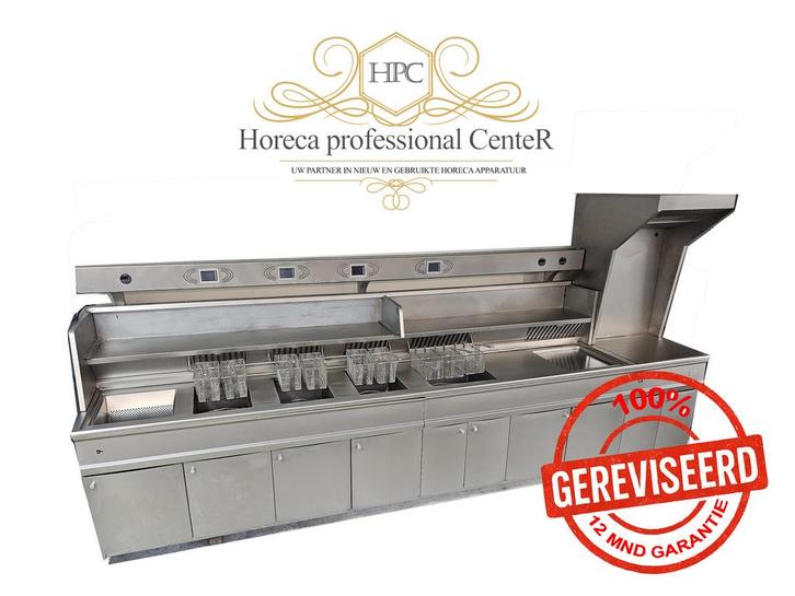 Hegro HR bakwand + scoop + Bakplaat + Donergrill, Zakelijke goederen, Horeca | Keukenapparatuur, Ophalen of Verzenden