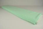 Licht mint chiffon stof  - 15 of 50 meter rol, Overige kleuren, 120 cm of meer, Ophalen of Verzenden, Polyester