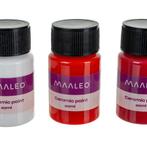 Maaleo Glas- en Keramiekverfset 12×20 ml – Glas-in-loodverf, Hobby en Vrije tijd, Ophalen of Verzenden, Nieuw