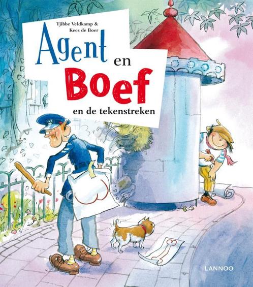 Agent en Boef en de tekenstreken / Agent en Boef / 2, Boeken, Prentenboeken en Plaatjesalbums, Zo goed als nieuw, Verzenden