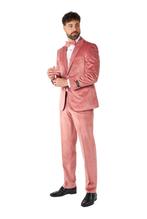 Lichtroze Velvet Smoking Heren OppoSuits, Nieuw, Verzenden