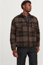 2dekans | Jack & Jones JORROXBURY Overshirt Bouclé – Zwart –, Kleding | Heren, Overhemden, Ophalen of Verzenden, Zo goed als nieuw