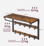 Wandkapstok met plank en 10 haken, Kleding | Dames, Kledingrekken, Verzenden, Nieuw