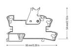 WAGO 230V AC Dubbele Omschakeling Relaismodule - 788-516, Doe-het-zelf en Verbouw, Elektra en Kabels, Verzenden, Nieuw, Overige typen