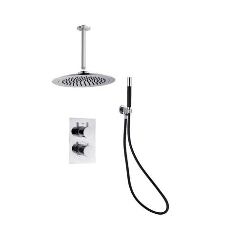 Inbouw Regendouche Set BWS Talpa Pro met Plafondarm en Staaf, Doe-het-zelf en Verbouw, Sanitair, Kraan, Nieuw, Chroom, Ophalen of Verzenden