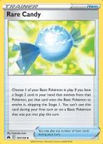 Rare Candy 141/159 Crown Zenith, Hobby en Vrije tijd, Verzamelkaartspellen | Pokémon, Ophalen of Verzenden, Nieuw, Losse kaart