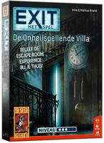 EXIT - De Onheilspellende Villa | 999 Games -, Hobby en Vrije tijd, Gezelschapsspellen | Bordspellen, Verzenden, Nieuw