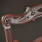 stel van 8 mahonie ladderbacks vm Norman & Stacey 1910 bekl, Ophalen of Verzenden