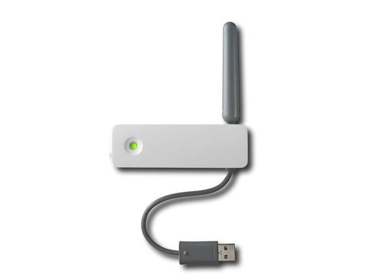 Draadloze Wireless network adapter wit (tweedehands, Spelcomputers en Games, Spelcomputers | Xbox | Accessoires, Zo goed als nieuw