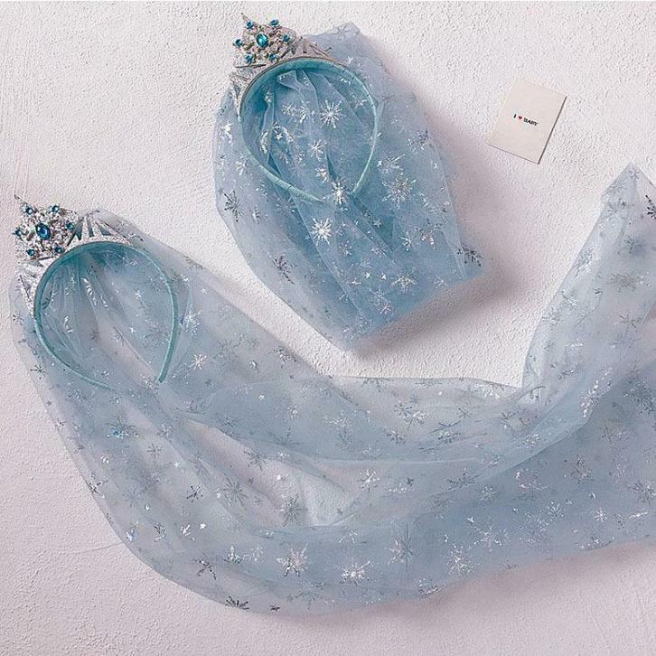 Ijskristallen haarband, Kinderen en Baby's, Carnavalskleding en Verkleedspullen, Nieuw, Ophalen of Verzenden