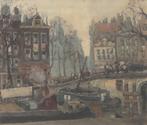 Albert Zwartjes (1902-1976) Amsterdamse gracht’