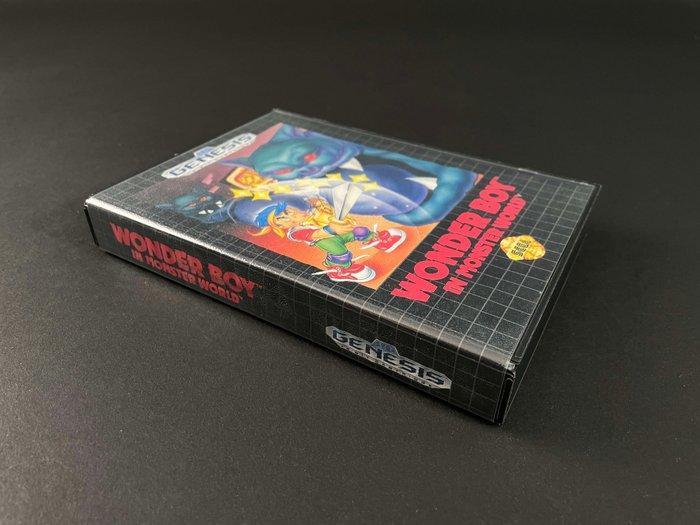 Sega - Genesis - Wonder Boy in Monster World USA - Excellent, Spelcomputers en Games, Spelcomputers | Overige Accessoires