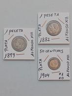 Spanje. Peseta 1882-1997 (Zonder Minimumprijs)