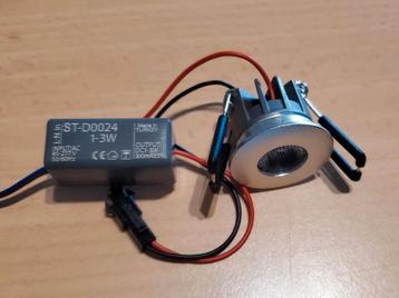 LED mini spot verlichting incl. led driver 220V aansluitbaar beschikbaar voor biedingen