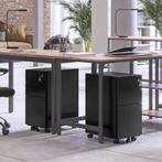 Mobiele Metalen Archiefkast 3 Laden met Slot Rolcontainer, Verzenden, Nieuw