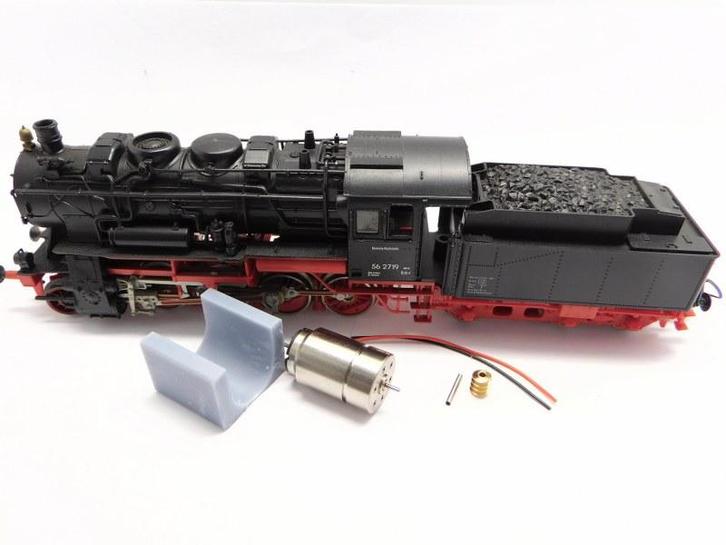 micromotor HP007G motor ombouwset voor Piko (Gützold) BR 56, Hobby en Vrije tijd, Modeltreinen | H0, Gelijkstroom, Overige typen