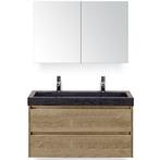 Dante Badmeubelset 100 cm - Natuur Eiken - Wastafel, Ophalen of Verzenden, Nieuw