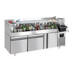GGM Gastro | Bar & Dranken koelwerkbank - 1600x600mm - 235 |, Zakelijke goederen, Horeca | Meubilair en Inrichting, Verzenden