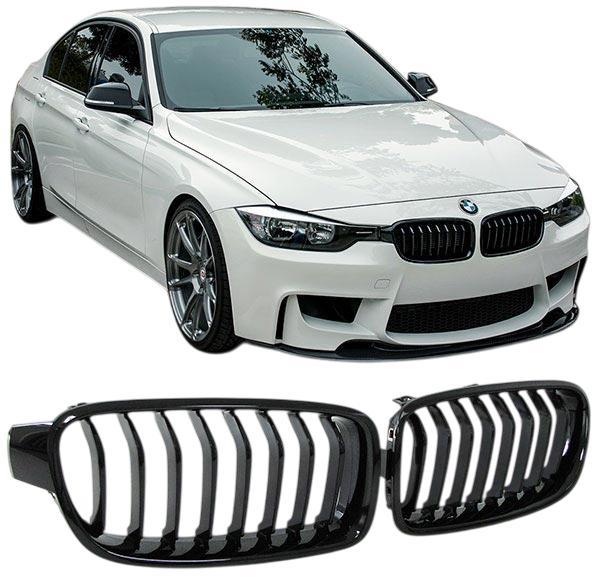 Grillen set | Nieren | BMW 3-Serie | F30/F31 | 2012-2018 | G, Auto-onderdelen, Carrosserie en Plaatwerk, Nieuw, BMW, Verzenden
