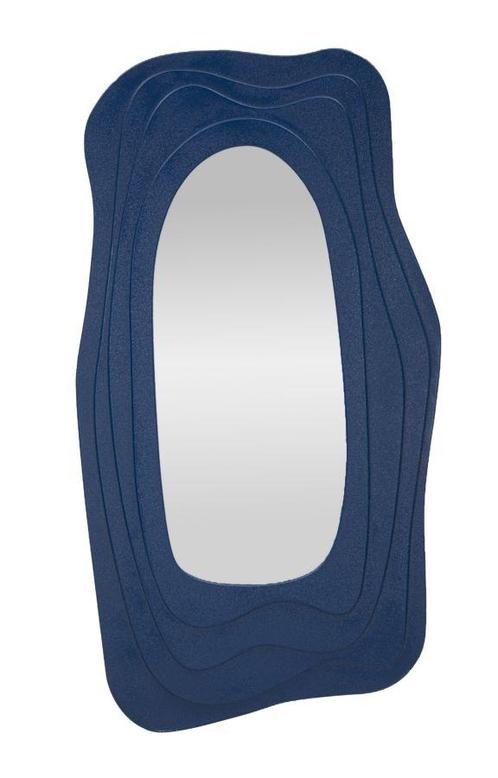 WANDSPIEGEL DAFNE BLAUW CM 90X4X165, Huis en Inrichting, Woonaccessoires | Spiegels, Ophalen of Verzenden
