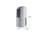 EcoAir Apollo MK2 12000BTU Mobiele Airco 5-in-1warmtepomp, Ophalen of Verzenden, Nieuw, Koelen en Ontvochtigen, Mobiele airco