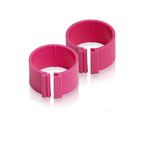 Pluimvee ring  8 mm roze, Dieren en Toebehoren, Ophalen of Verzenden, Nieuw