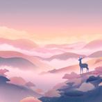 Hana Noé - Majestic Deer, Antiek en Kunst