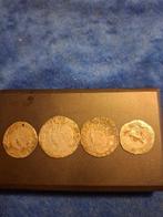 Engeland. Elizabeth I (1558-1603). Lot of 4 Silver Coins
