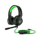HP Pavilion 400 Gaming headset zwart groen, Nieuw, HP, Ophalen of Verzenden