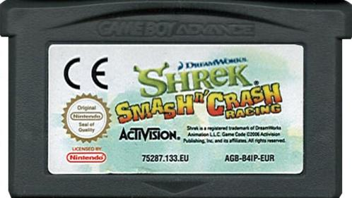 Shrek Smash N Crash (losse cassette) (GameBoy Advance), Spelcomputers en Games, Games | Nintendo Game Boy, Gebruikt, Verzenden