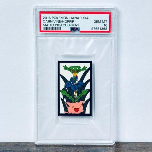 Pokémon Graded card - Mario Pikachu Hanafuda -, Hobby en Vrije tijd, Verzamelkaartspellen | Pokémon