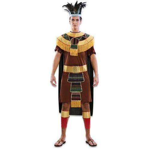 Indianen kostuum aztec, Hobby en Vrije tijd, Feestartikelen, Feestartikel, Nieuw, Verzenden