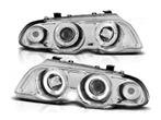 Angel Eyes koplampen Chrome geschikt voor BMW E46, Auto-onderdelen, Verlichting, Verzenden, Nieuw, BMW
