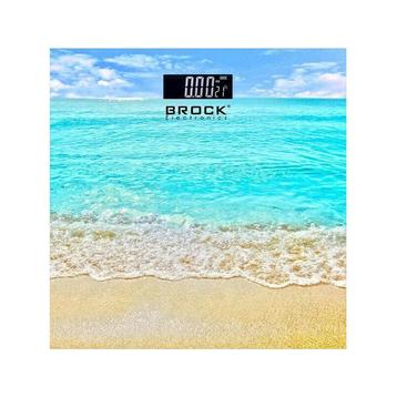 Brock Digitale Personenweegschaal Strand Zee Print – 30×30 beschikbaar voor biedingen