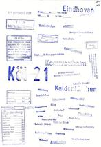 Poststempel - Spoorwegstempels - Duitse Spoorwegen, Hobby en Vrije tijd, Modeltreinen | Overige schalen, Nieuw