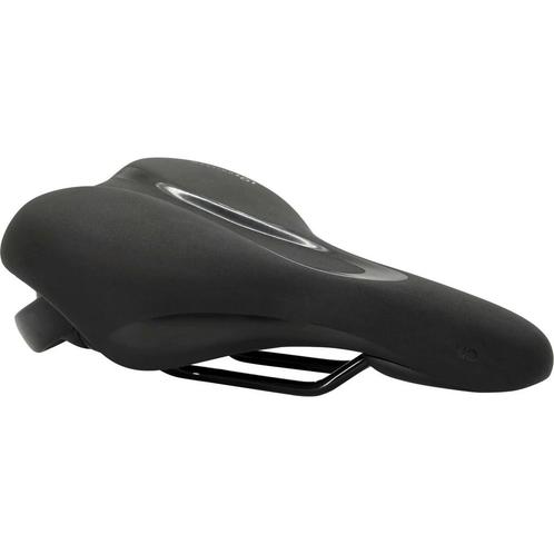 Zadel Selle Royal Rio Unitech - Zwart - met Handvat, Fietsen en Brommers, Fietsonderdelen, Verzenden