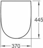 Geberit Toiletbril van €56.00 voor €28.43, Ophalen of Verzenden, Nieuw, Toilet
