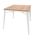 Buitentafel in Tolix-stijl Classic eettafel, Huis en Inrichting, Tafels | Eettafels, Verzenden, Nieuw