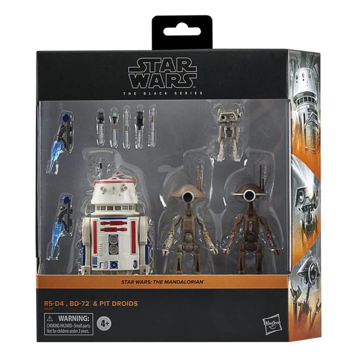 Star Wars: The Mandalorian Black Series Action Figure 4-P..., Verzamelen, Star Wars, Actiefiguurtje, Zo goed als nieuw, Verzenden