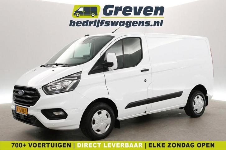 Ford Transit Custom 2.0 TDCI L1H1 Airco Cruise 3 Zits Camera, Auto's, Bestelauto's, Lease, Handgeschakeld, Diesel, Wit, Ford, Verzenden