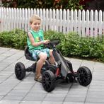 TRUUSK Gokart Trapauto Met Handrem, Verstelbare Stoel, Voor-, Verzenden, Nieuw