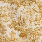 Exclusief Toile de Jouy Goud - Textiel - 300 cm - 290 cm