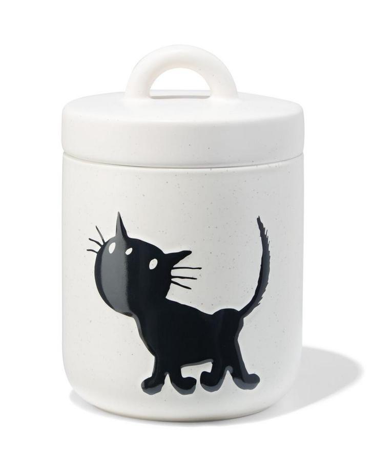 HEMA Siepie snoepjespot 17x11.5x11.5cm wit, Huis en Inrichting, Keuken | Potten en Pannen, Nieuw, Verzenden