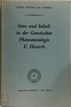 Sinn Und Inhalt in Der Genetischen Phanomenologie E., Nieuw, Verzenden