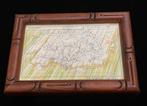 Howls Moving Castle - 1 Framed(Handmade) Vintage Layout, UV, Nieuw