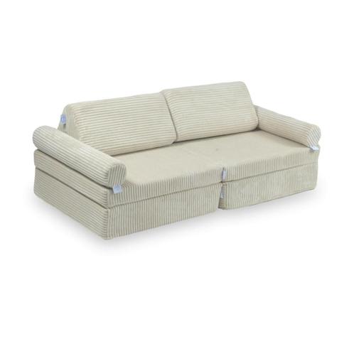 modulaire mini speelbank van corduroy – stijlvol Montesso., Kinderen en Baby's, Kinderkamer | Inrichting en Decoratie, Nieuw, Ophalen of Verzenden
